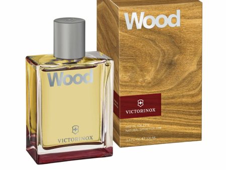 Men s Perfume Victorinox EDT Wood 100 ml For Sale